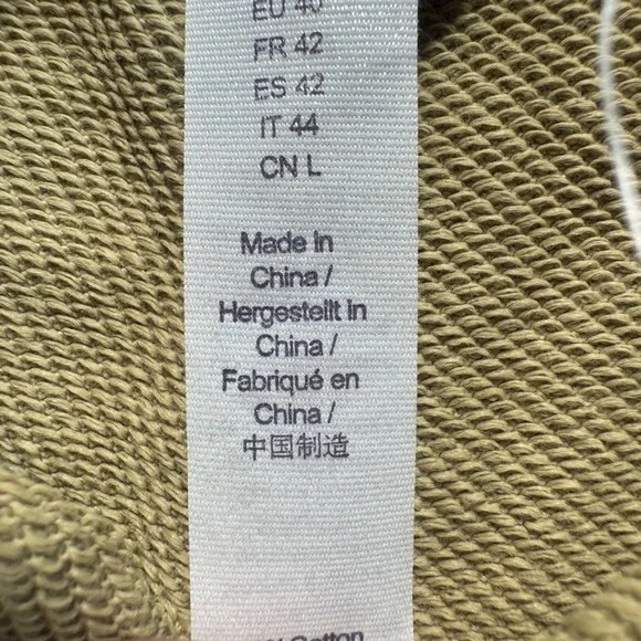 CRZ YOGA Sweat Shorts Womens M California Sand New - Picture 5 of 11